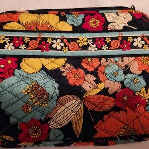 Vera Bradley Happy Snails Pattern, Black and Red Tablet Case Stylish Accessories